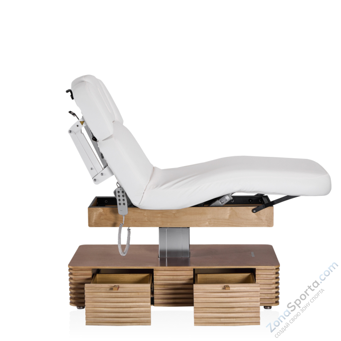 Электрический стационарный массажный стол Mizomed NESS-C Salon-Oak c электроприводом