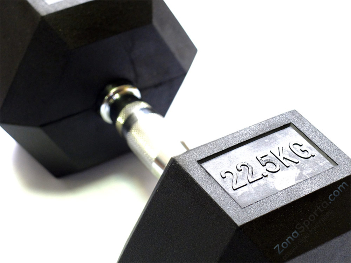 Гантель 22,5 кг гексагональная Original FitTools FT-HEX-22,5