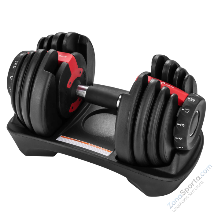 Гантель регулируемая Oxygen Fitness Flexer 16 кг