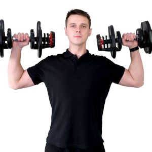 Гантель с регулировкой веса Liveup LS2315 (2.5-24 кг)