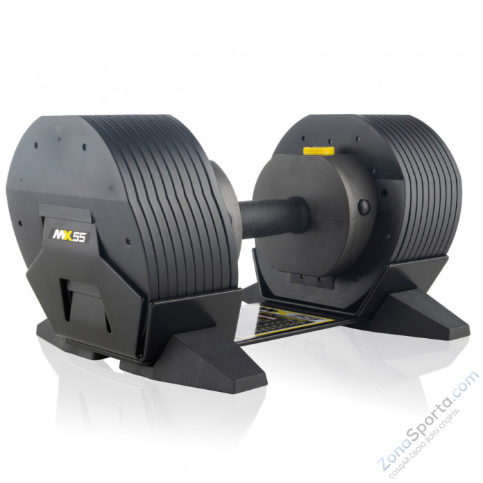 Гантели регулируемые MX Select MX55, вес 4.5-24.9 кг, 2 шт 