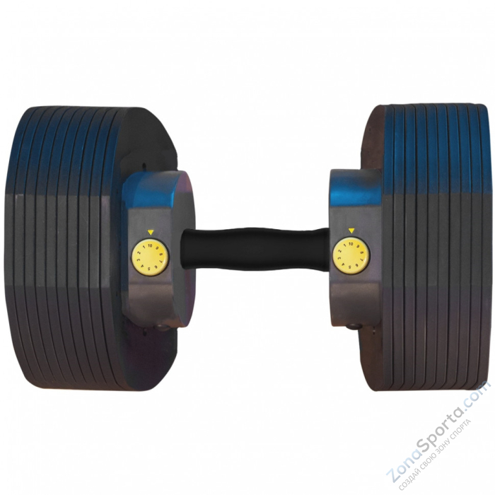 Гантели регулируемые MX Select MX85 вес 5.6 - 38.6 кг, 2 шт