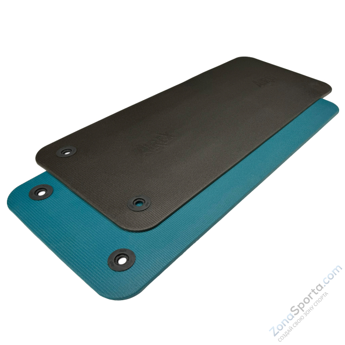 Гимнастический коврик Airex Fitline 140 с люверсами темно-серый