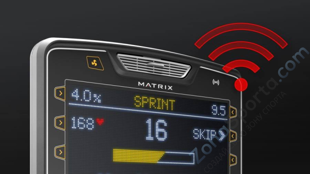 Горизонтальный велоэргометр Matrix Endurance с консолью Premium LED