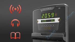 Горизонтальный велоэргометр Matrix Lifestyle с консолью LED
