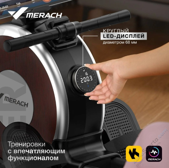 Гребной тренажер домашний Merach Q1S