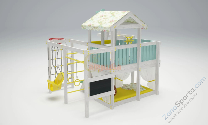 Игровой комплекс Савушка Baby 5 голубой