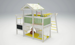 Игровой комплекс Савушка Baby 5 оливковый