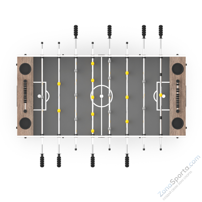 Игровой стол Unix Line Футбол - Кикер (125х61 см) Grey Wood