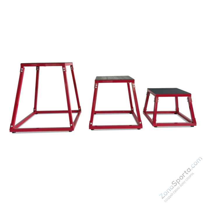 Комплект тумб Unix Fit PRO для прыжков плиобокс 3 шт