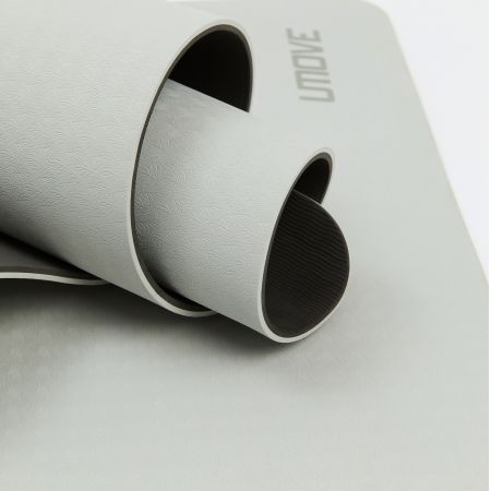 Коврик для фитнеса и йоги Umove TPE Mat 0,6 мм светло-серый