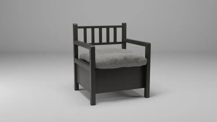 Кресло деревянное мягкое Savushka Type-F