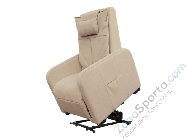 Кресло реклайнер с подъемом Fujimo Synergy Lift Wide Lounger F3005 FLWL Ваниль (Sakura 4)