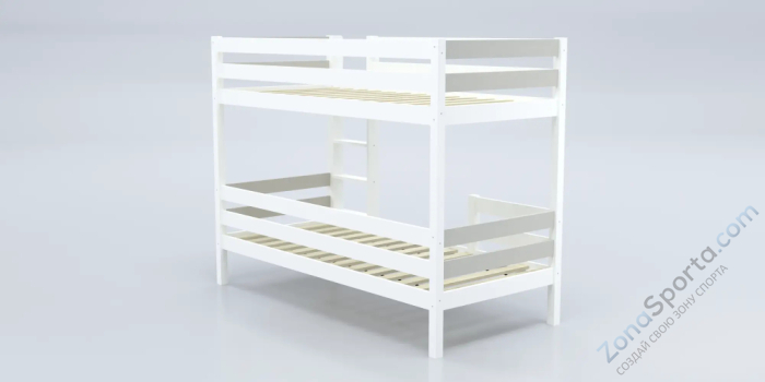 Кровать детская двухъярусная Савушка-01 90х200 серая