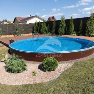 Круглый бассейн Лагуна ТМ235 2,44 х 1,25 м