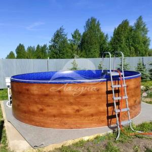 Круглый бассейн Лагуна ТМ235 2,44 х 1,25 м