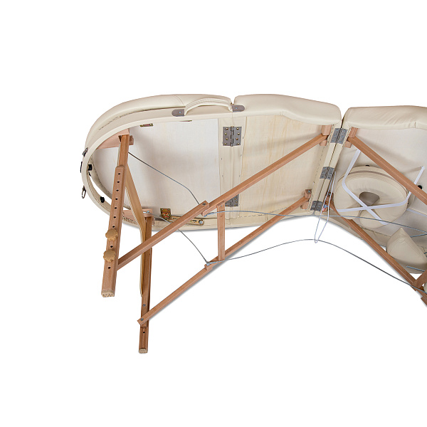 Массажный складной стол Mizomed Premium 3 Oval крем