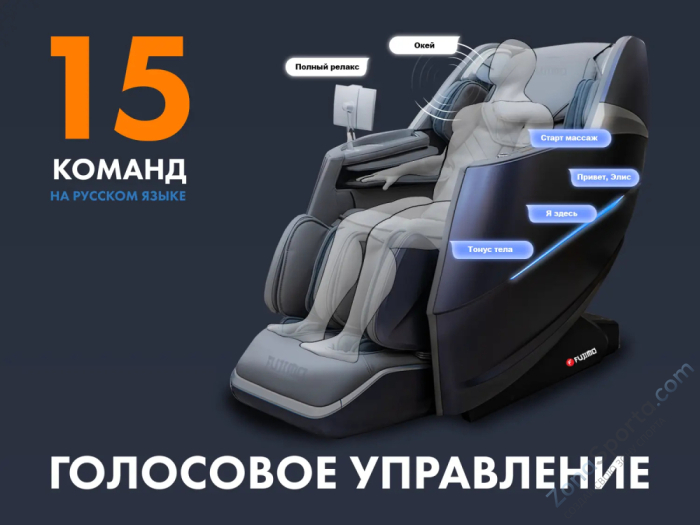 Массажное кресло Fujimo Combat 4D Коричневый