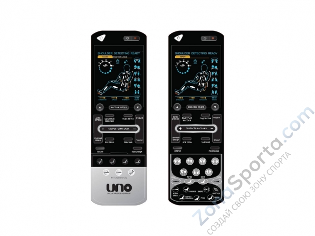 Массажное кресло-кровать Uno One UN367 Black