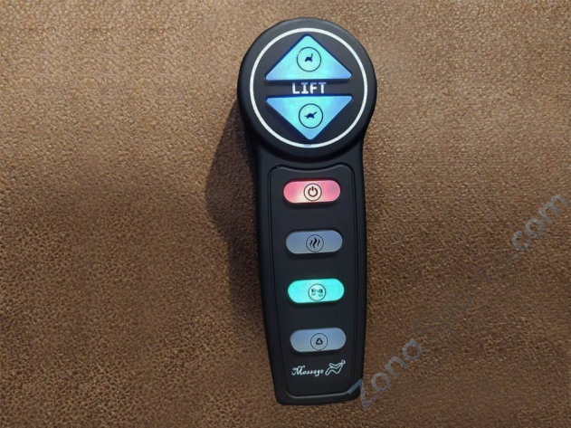 Массажное кресло-реклайнер EGO Lift Chair DM04004 Шоколад