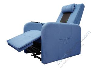 Массажное кресло реклайнер с подъемом Fujimo Synergy Lift Full Kingchair F3005 FLFK (цвет на заказ)