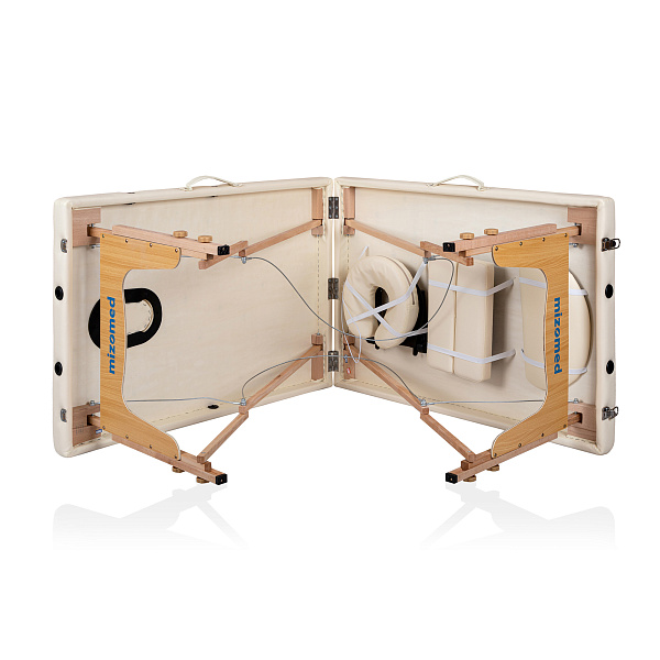 Массажный складной стол Mizomed Standart 2 крем