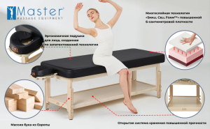 Массажный стол стационарный Master Harvey Comfort