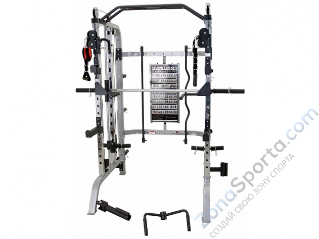 Тренажер Многофункциональный силовой комплекс на свободных весах Force USA MON-G3