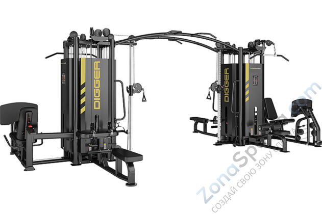 Мультистанция Hasttings Digger HD023-1 + HD023-1 + HD023OPT-1 8-ми позиционная