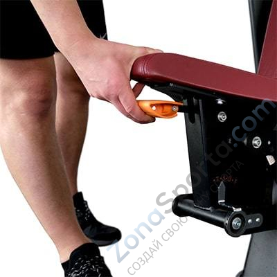 Наклонный жим сидя на свободных весах Protrain T8-604