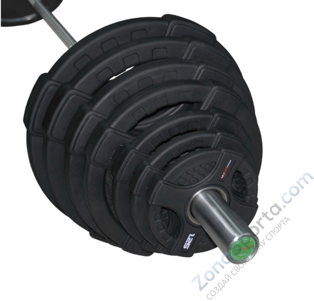 Олимпийский обрезиненный диск Pangolin WP088 10 кг