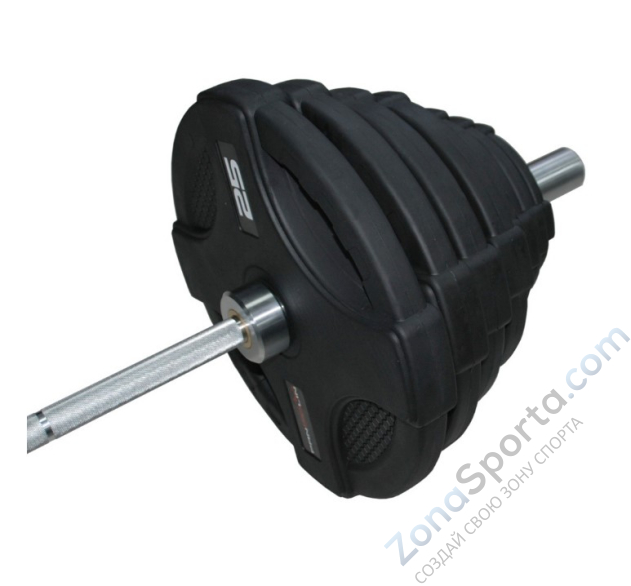 Олимпийский обрезиненный диск Pangolin WP088 1.25 кг