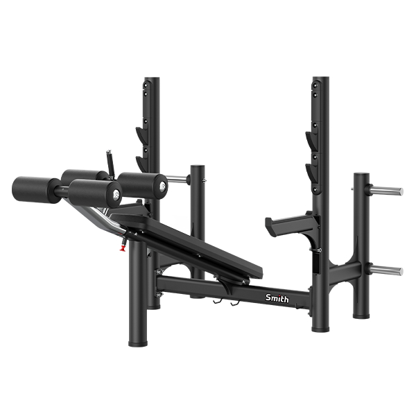 Олимпийская скамья с отрицательным наклоном для жима Smith RE6006