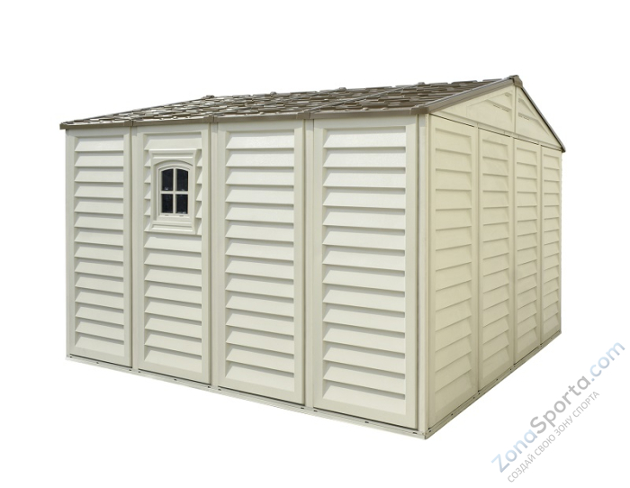 Пластиковый сарай WoodBridgePlus