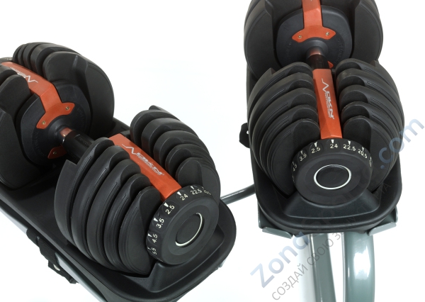Регулируемая гантель DKN Adjustable Dumbbells 40 кг