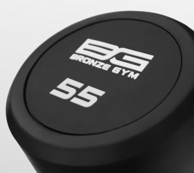 Штанга обрезиненная прямая Bronze Gym BG-PA-BB-S55