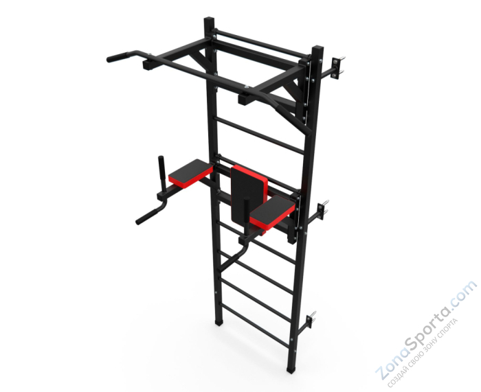 Шведская стенка с опциями DFC Lite VT-6007 (D-123) / профиль 1,5 мм