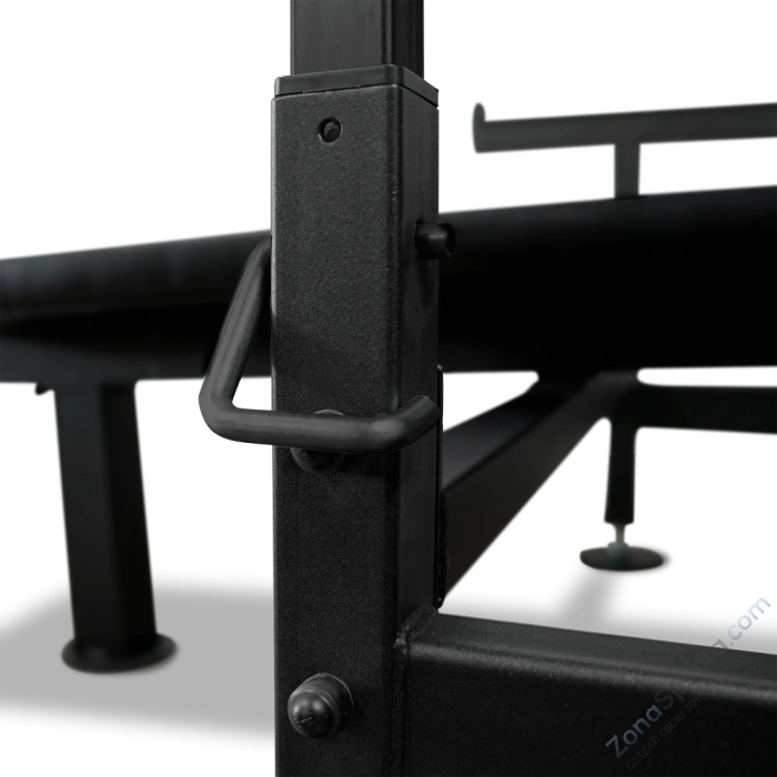 Скамья для жима лёжа со страховочными упорами Bronze Gym Partner ML-902