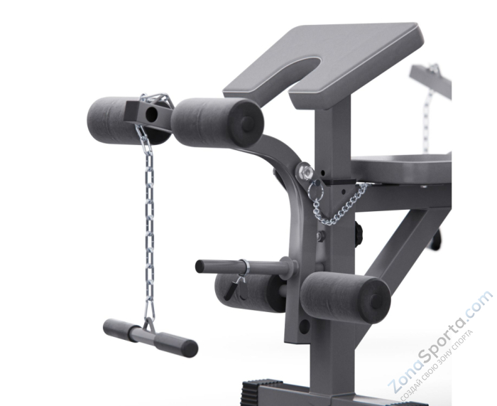 Скамья со стойками под штангу DFC D707 Master S