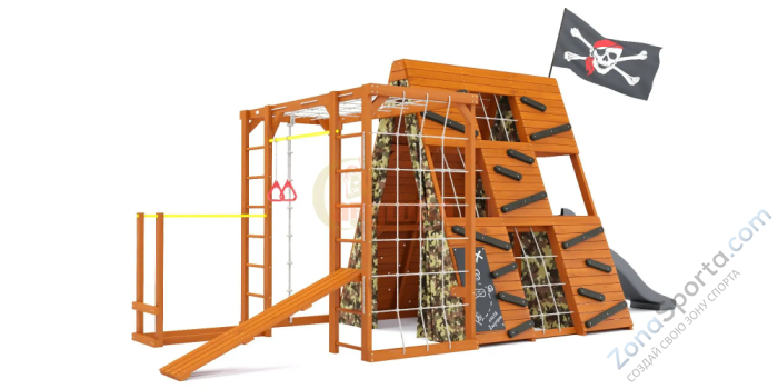 Спортивный домик Савушка База-6 (Милитари)