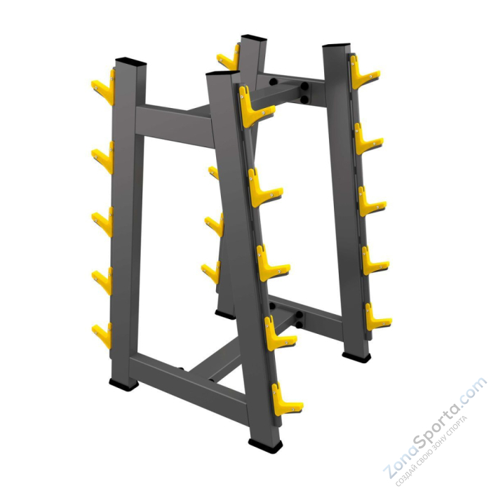 Стойка для 10 штанг DHZ Fitness A-3055