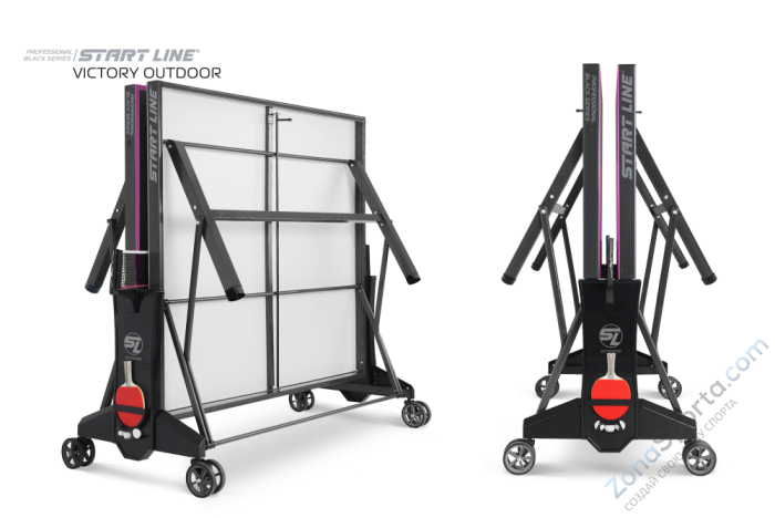 Стол теннисный Victory 6 Всепогодный Black