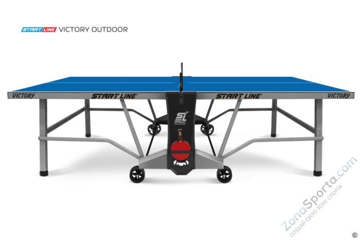 Стол теннисный Victory 6 Всепогодный Синий