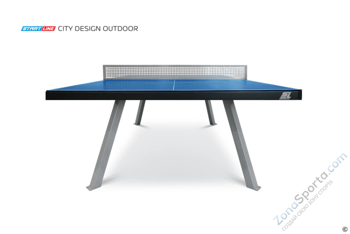Стол теннисный Start Line City Design Всепогодный Синий