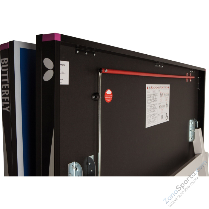 Теннисный стол профессиональный Butterfly Centrefold 25 ITTF (зеленый)