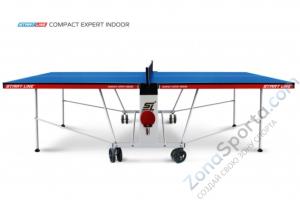 Теннисный стол Start Line Compact Expert Indoor blue