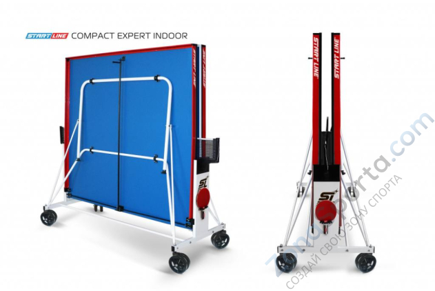 Теннисный стол Start Line Compact Expert Indoor blue