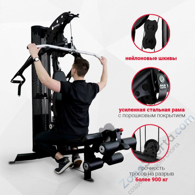 Многофункциональный силовой комплекс Inspire M2 Multi-Gym