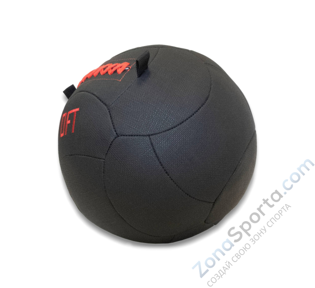 Тренировочный мяч Original FitTools Wall Ball Deluxe 10 кг