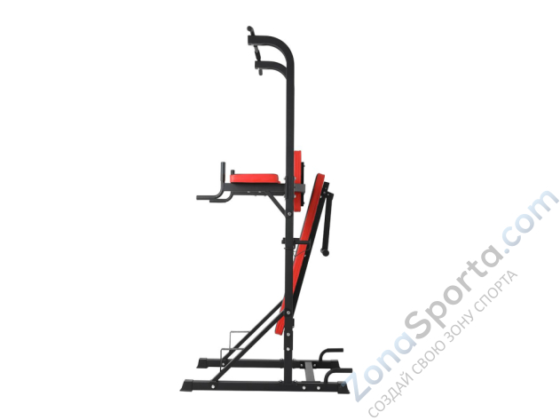 Турник/пресс/брусья со скамьей Unix Fit Power Tower 120P